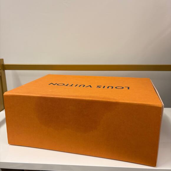 Louis Vuitton Sandals Lock It Flat Mule Sandals Monogram Brown Black Size 35.5 - Picture 8 of 10